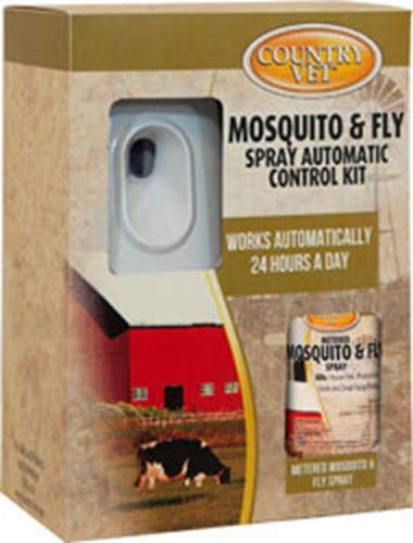 Amrep 009-321962CV Kit 074026 2 Piece Country Vet Equine Mosquito/Flying Insect Control, White - PawsPlanet Australia