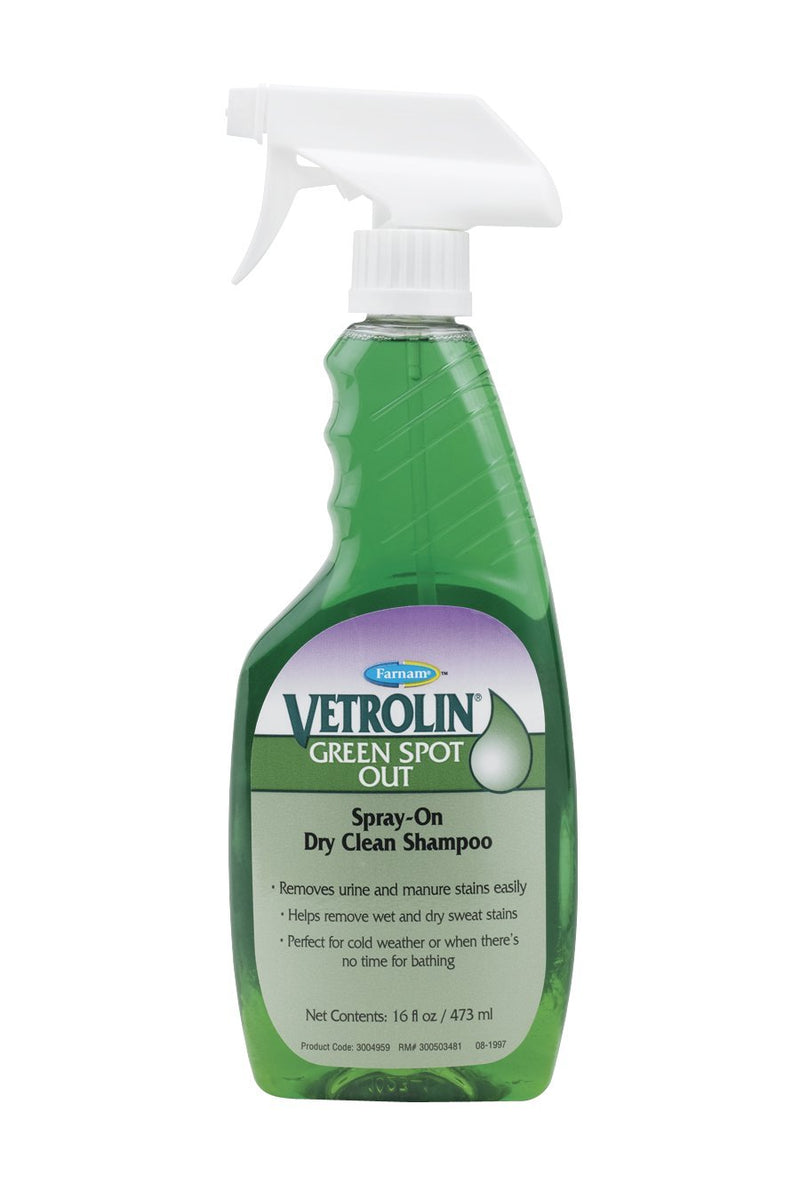 [Australia] - Farnam Green Spot Out Spray-On Dry Clean Shampoo, 16 fl. oz. 