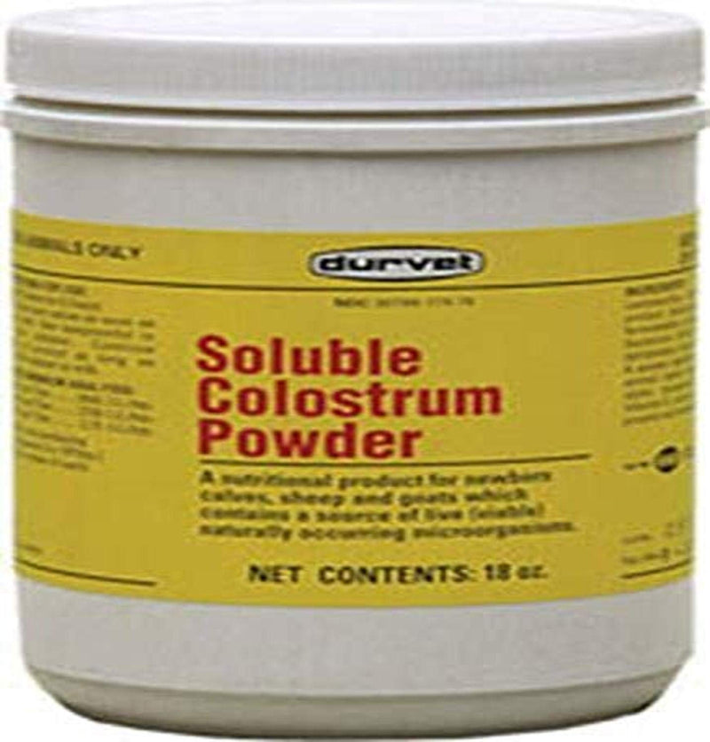 Durvet Soluble Colostrum Powder, 18 Ounce Container - PawsPlanet Australia
