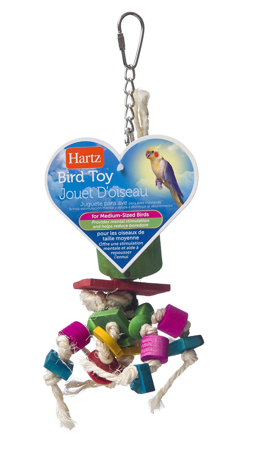 [Australia] - Hartz Wood and Sisal Twine Medium Bird Toy 