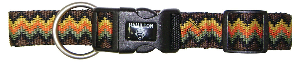 [Australia] - Hamilton Hamilton Adjustable Dog Collar Weave 5/8" x 12-18" 