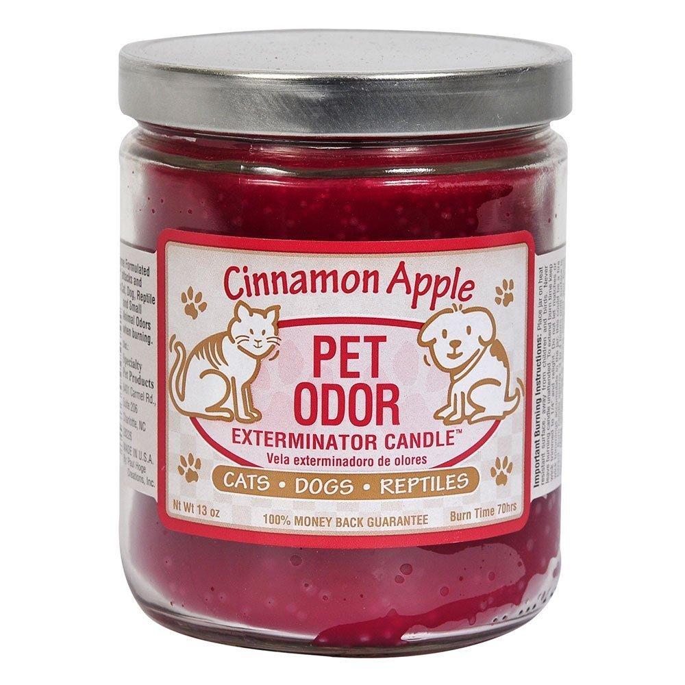 Pet Odor Exterminator Candle, Cinnamon Apple, 13 oz - PawsPlanet Australia