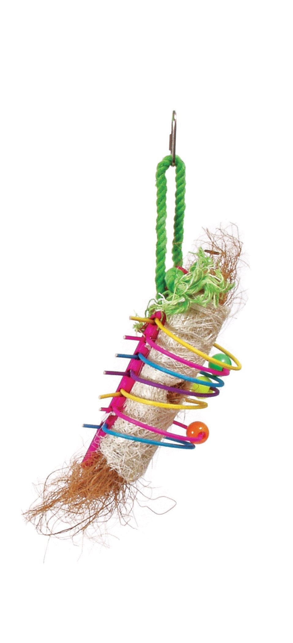 [Australia] - Prevue Pet Products Tropical Teasers Rings of Fire Bird Toy, Multicolor 