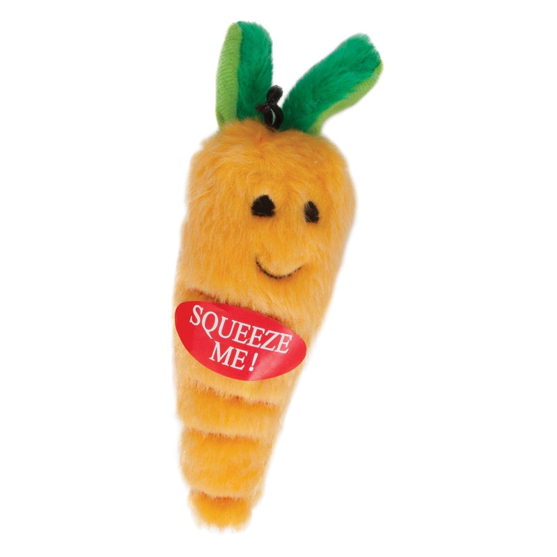 [Australia] - Booda Soft Bite Dog Toys 6.5"l x 2.5"w carrot 