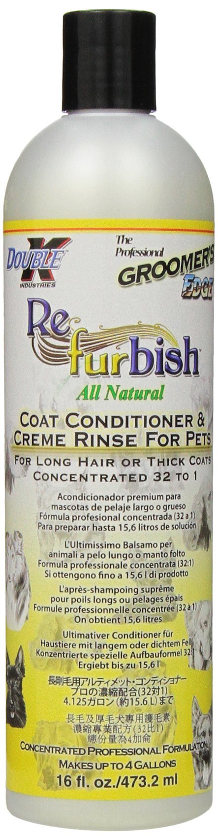 [Australia] - Groomer's Edge Re-Fur-Bish Pet Conditioner, 16-Ounce 