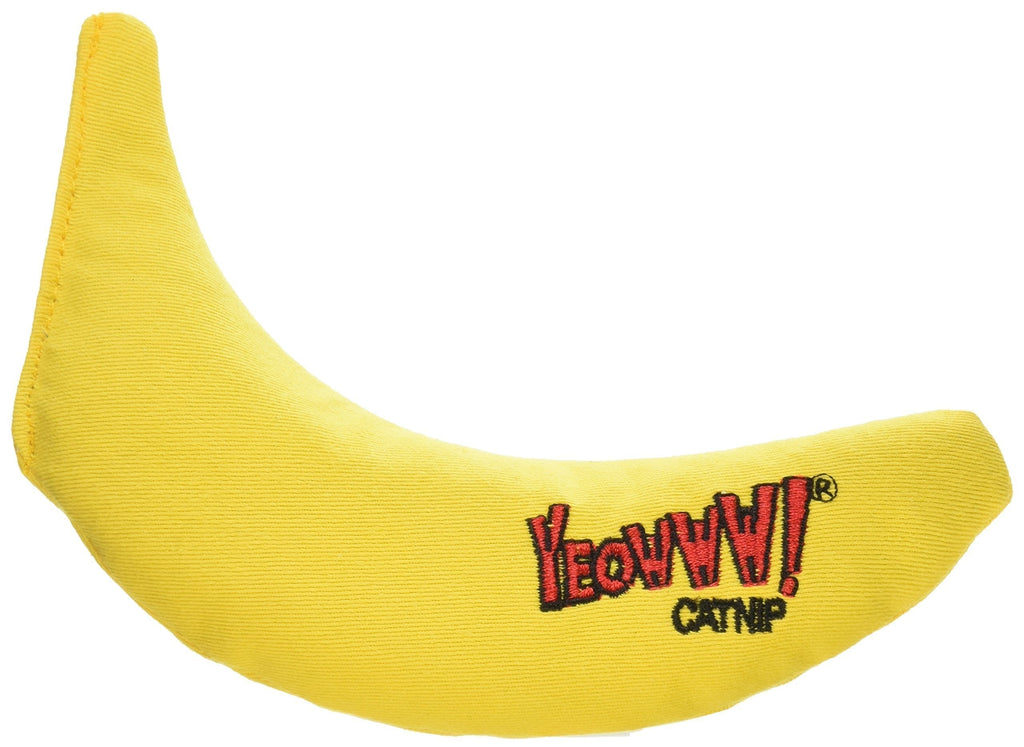 [Australia] - Yeowww! 100% Organic Catnip Toy, Yellow Banana 3 Pack 