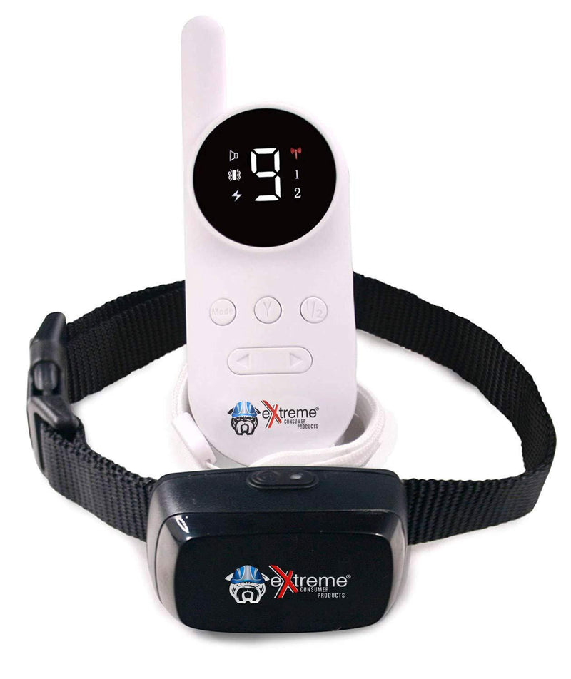 [Australia] - eXtreme G2 Dog Training Collar with Remote for Dog Obedience Training Dogs and Puppies 25 to 100 lbs - 330 Yard Range w/ Multiple Training Modes -1 