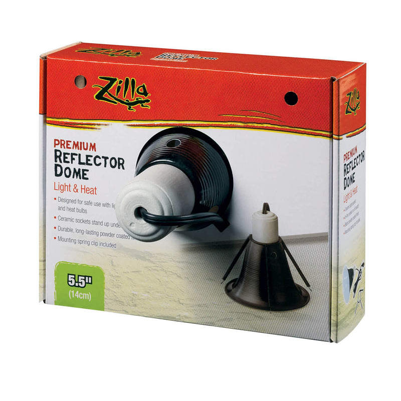 Zilla Premium Reflector Domes 5.5 Inches - PawsPlanet Australia