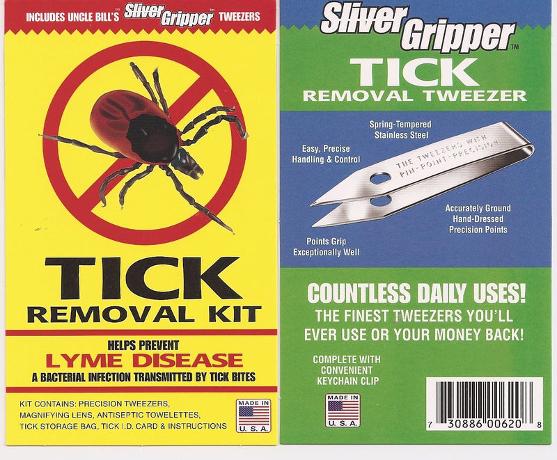 [Australia] - Uncle Bill's Sliver Gripper Tick & Splinter Removal Kit 