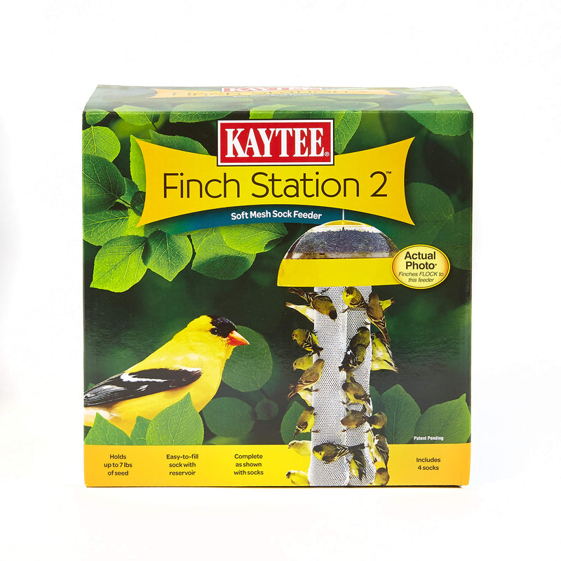 Kaytee Finch Feeder Yellow, 4 Socks - PawsPlanet Australia