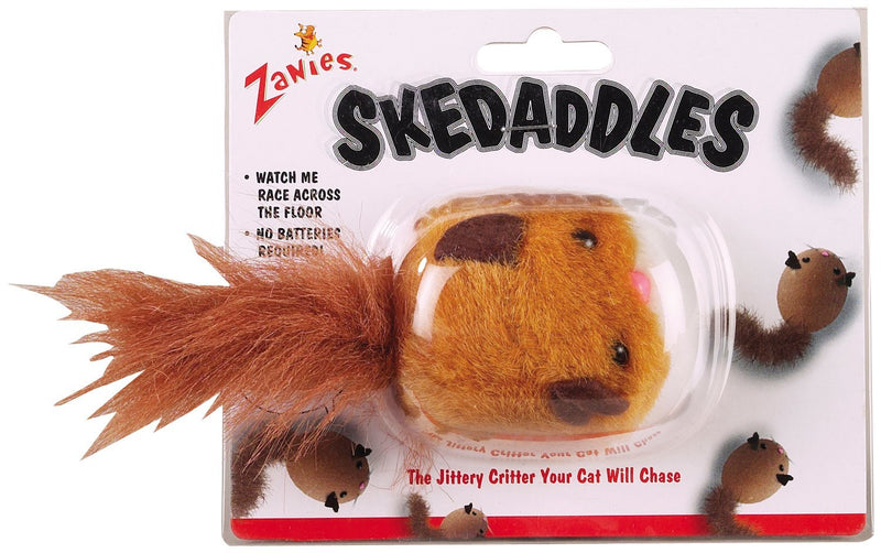 [Australia] - Zanies Plush Skedaddles Cat Toy Squirrel 