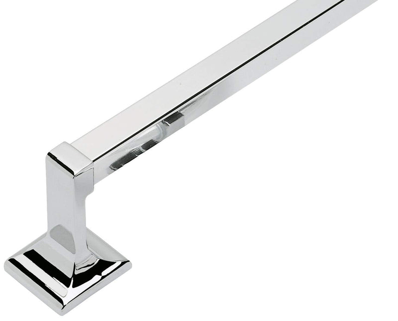 Design House 533026 Millbridge Bath Accessories, 24-inch Towel Bar, Polished Chrome - PawsPlanet Australia
