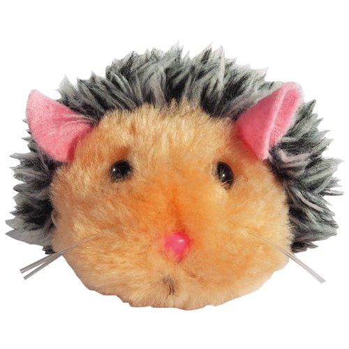 [Australia] - Zanies Plush Skedaddles Cat Toy, Hedgehog, 3-Inch 