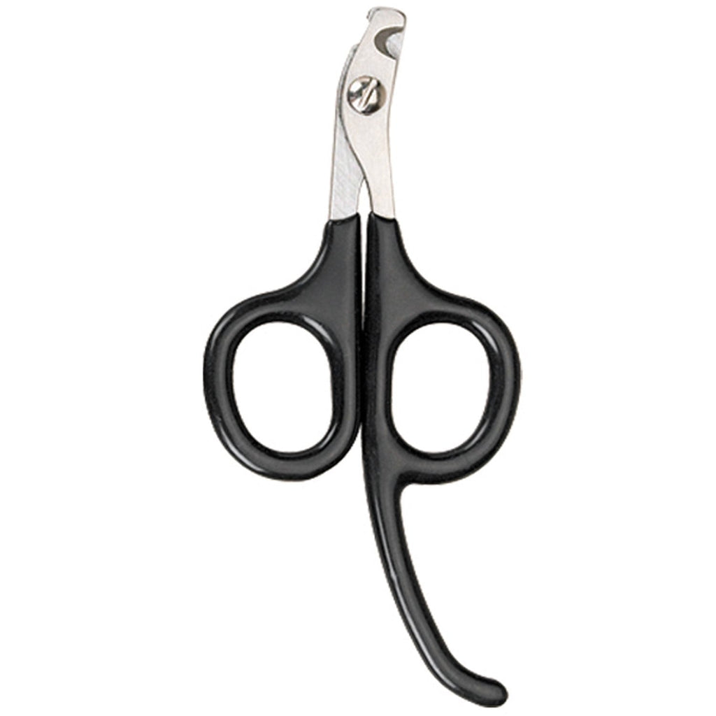 [Australia] - Master Grooming Tools Pet Nail Scissors with Finger Rests—Stainless Steel Scissors for Trimming Nails on Cats and Birds - Small, 3½" 