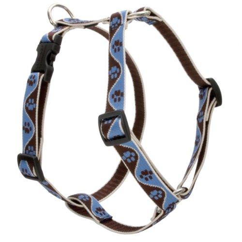 [Australia] - Lupine 3/4 Inch Muddy Paws Roman Dog Harness 3/4"W; 20-32" Girth 