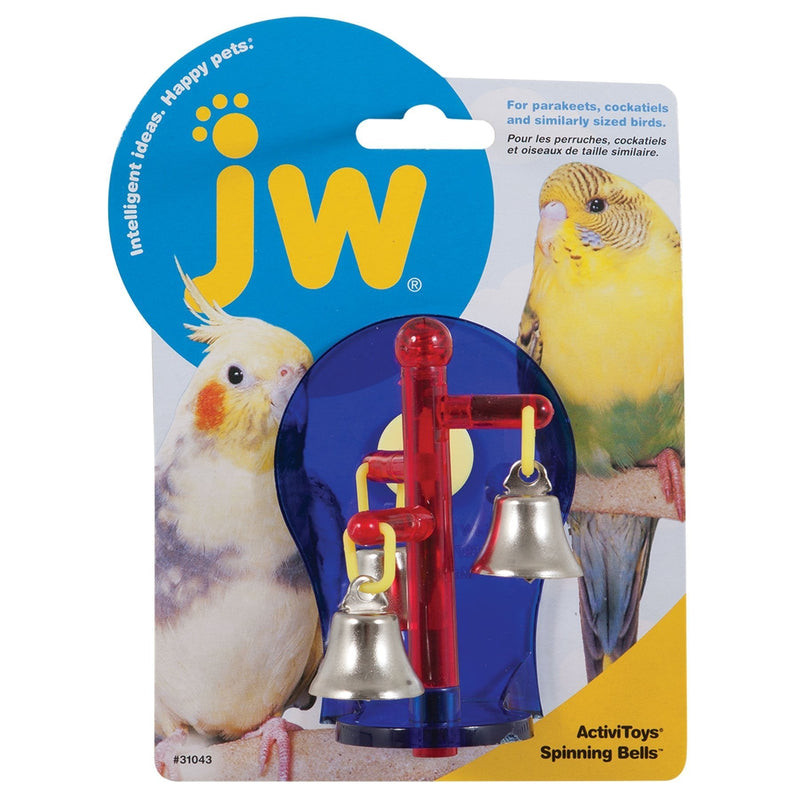 [Australia] - JW Pet Company Activitoys Spinning Bells Bird Toy, Assorted Colors 