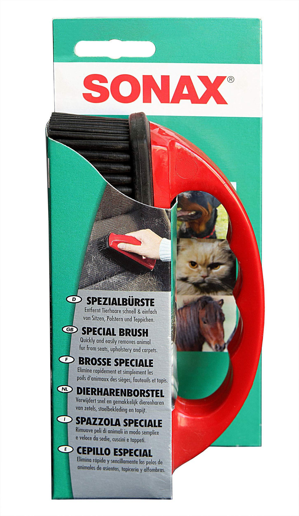 Sonax (491400) Pet Hair Brush - PawsPlanet Australia