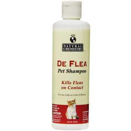 [Australia] - Natural Chemistry De Flea Shampoo for Cats (8 oz) 