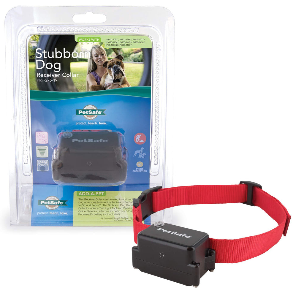 [Australia] - PetSafe Stubborn Dog In-Ground Fence for Dogs and Cats - from the Parent Company of INVISIBLE FENCE Brand – Multiple Wire Gauge Options Collar Only - No Wire Add-a-Dog Collar 