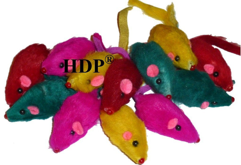 [Australia] - Rainbow Mice - Bag of 12 - Cat Toy 