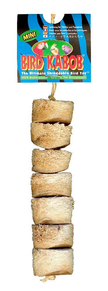 Wesco Pet Kabob Shreddable Bird Toy Mini - PawsPlanet Australia