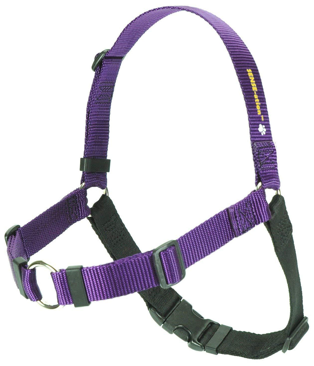 [Australia] - The Original Sense-ation No-Pull Dog Training Harness Purple Medium/Large Wide 