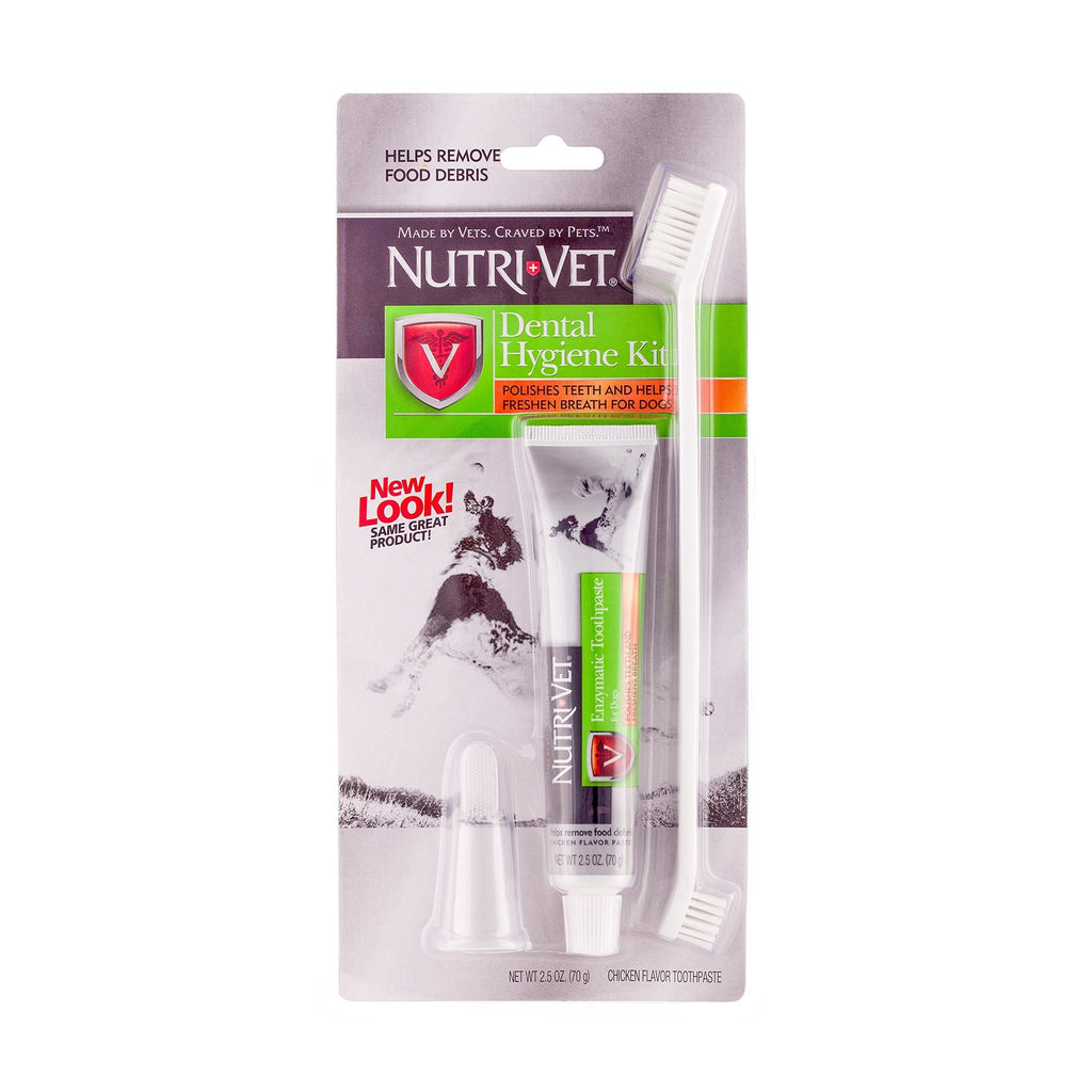 Nutri-Vet Dental Hygiene Kit for Dogs - PawsPlanet Australia