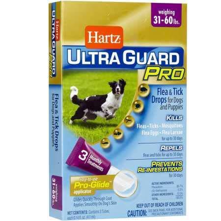 Hartz UltraGuard Pro Flea Tick Drops for Dogs 3160 lbs - PawsPlanet Australia