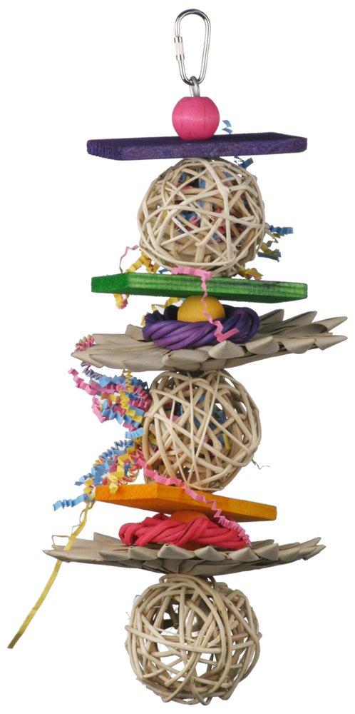 [Australia] - Super Bird Creations 12 by 5-Inch Crunch and Munch Bird Toy, Medium 