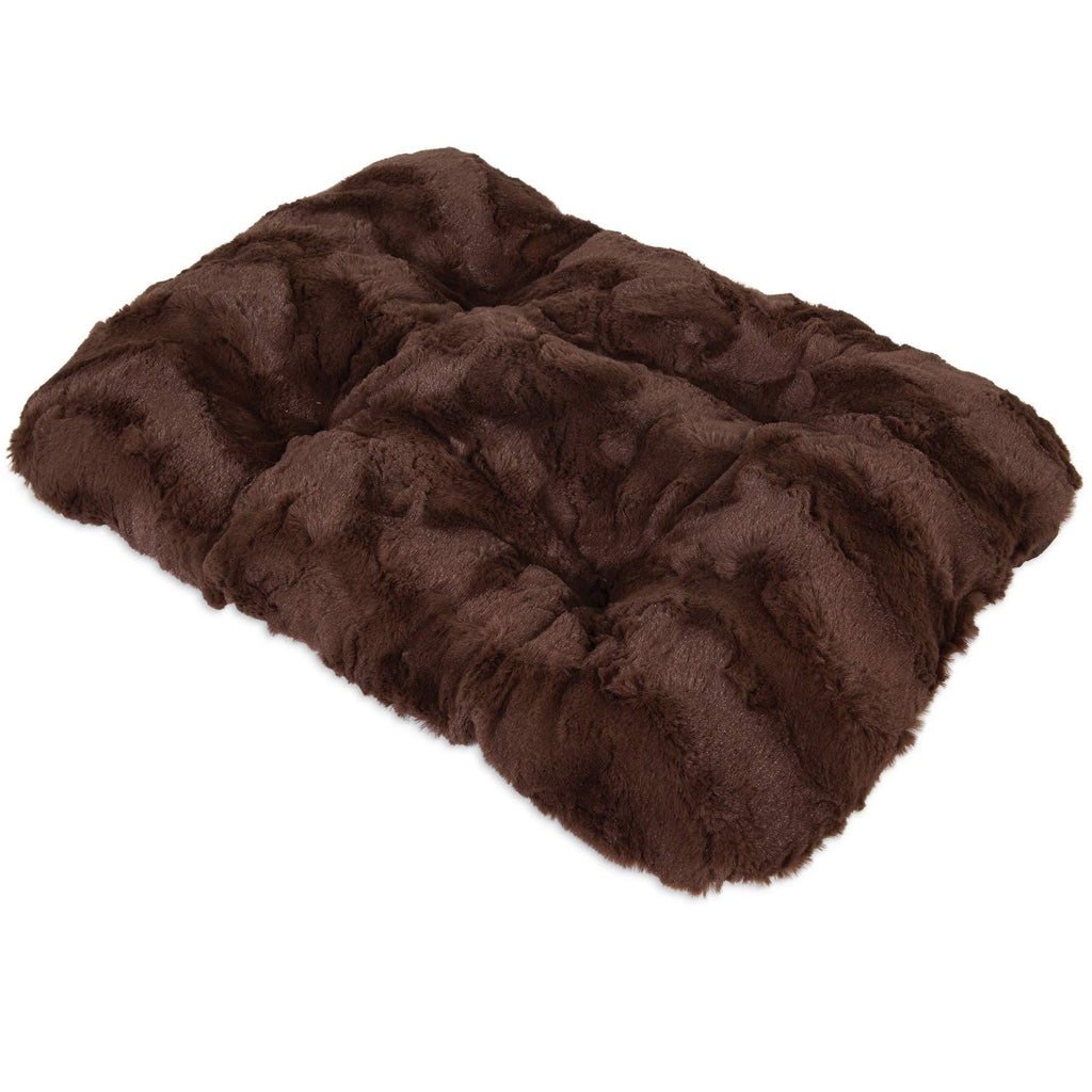 [Australia] - Precision Pet Products SnooZZy Cozy Comforter Crate Mat, Brown, for 24" Wire Crates 