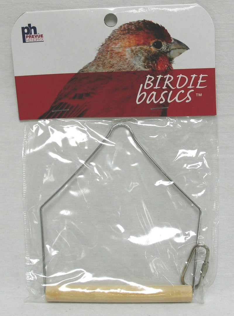 [Australia] - Prevue Pet Products Birdie Basics 3X4 Inch Birch And Wire Swing 