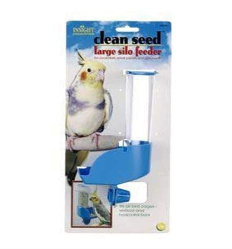 [Australia] - JW Pet Company Insight Silo Feeder Bird Accessory, Large, Assorted Colors 