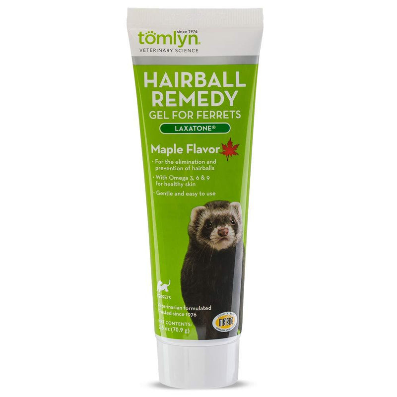 TOMLYN Laxatone Maple-Flavored Hairball Remedy Gel for Ferrets, 2.5oz - PawsPlanet Australia