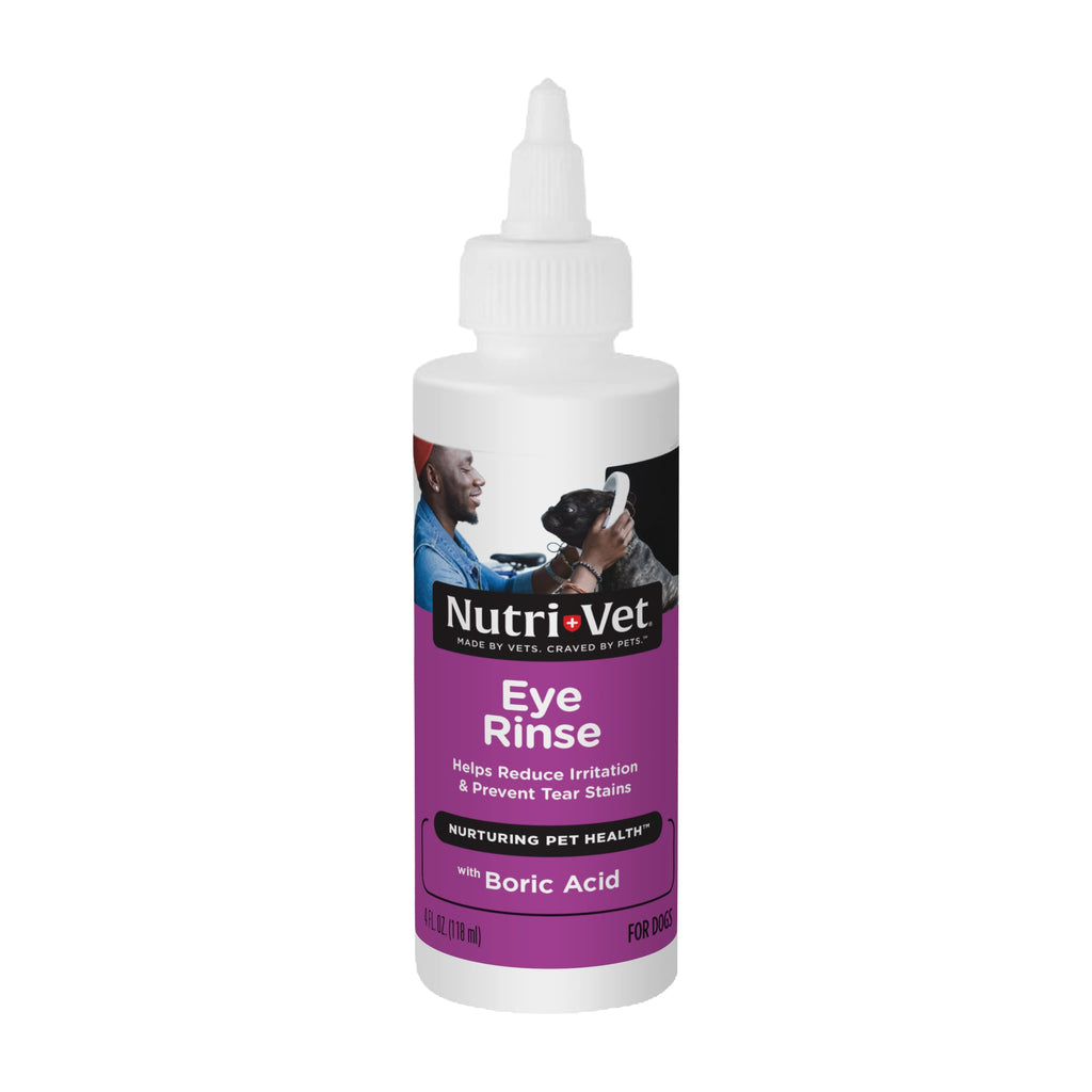 Nutri-Vet Eye Rinse Liquid for Dogs, 4-Ounce 1 Pack - PawsPlanet Australia