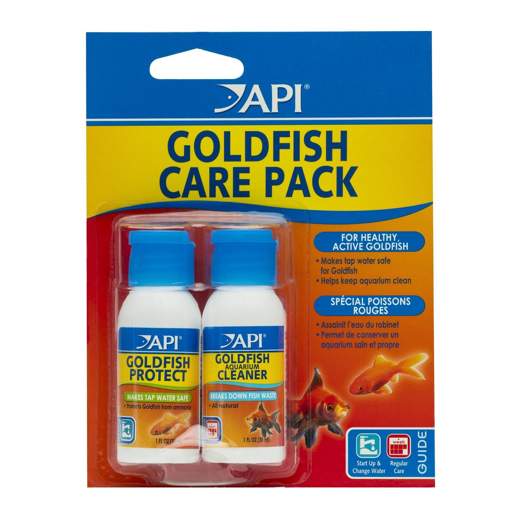 API GOLDFISH CARE PACK Aquarium Water Conditioner 1.25-Ounce Bottle - PawsPlanet Australia