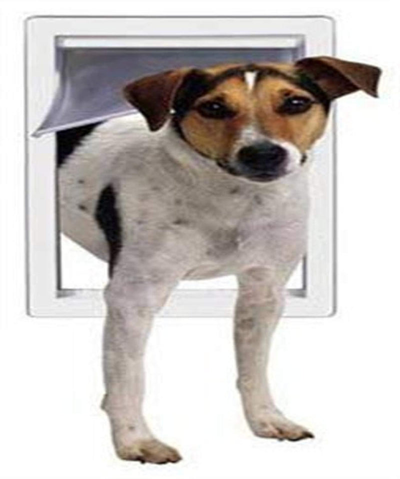 [Australia] - PERFECT PET Pet Door with Telescoping Frame Small - 5" x 7" Flap Size 