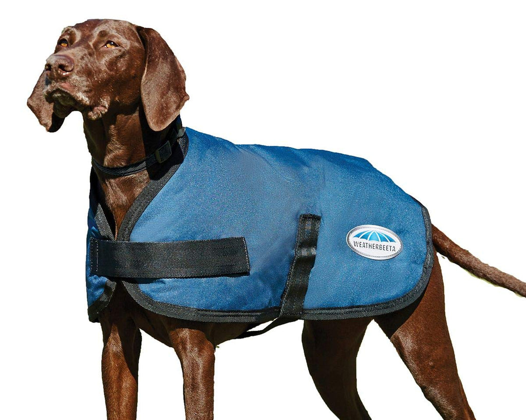 Weatherbeeta Comfitec Classic Dog Coat, Dark Blue, 30" - PawsPlanet Australia