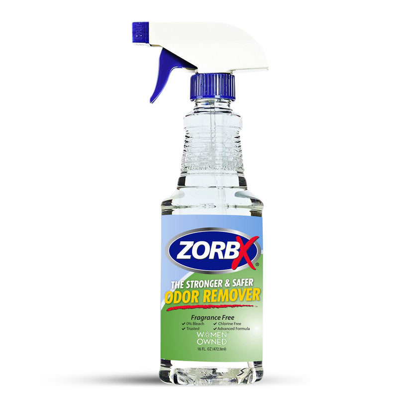 ZORBX Unscented Multipurpose Odor Remover –Safe for All, Even Children, No Harsh Chemicals, Perfumes or Fragrances, Stronger and Safer Odor Remover Works Instantly (16oz) - PawsPlanet Australia