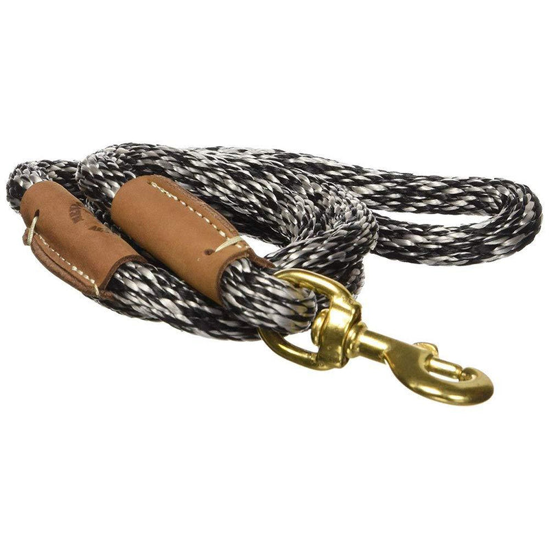 [Australia] - Mendota Snap Leash, Salt & Pepper, 1/2" by 4' 