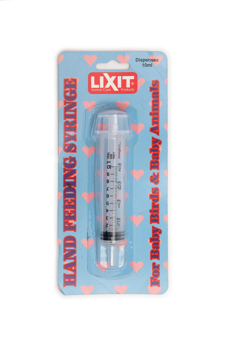 Lixit Hand Feeding Syringes for Baby Animals 10ML - PawsPlanet Australia
