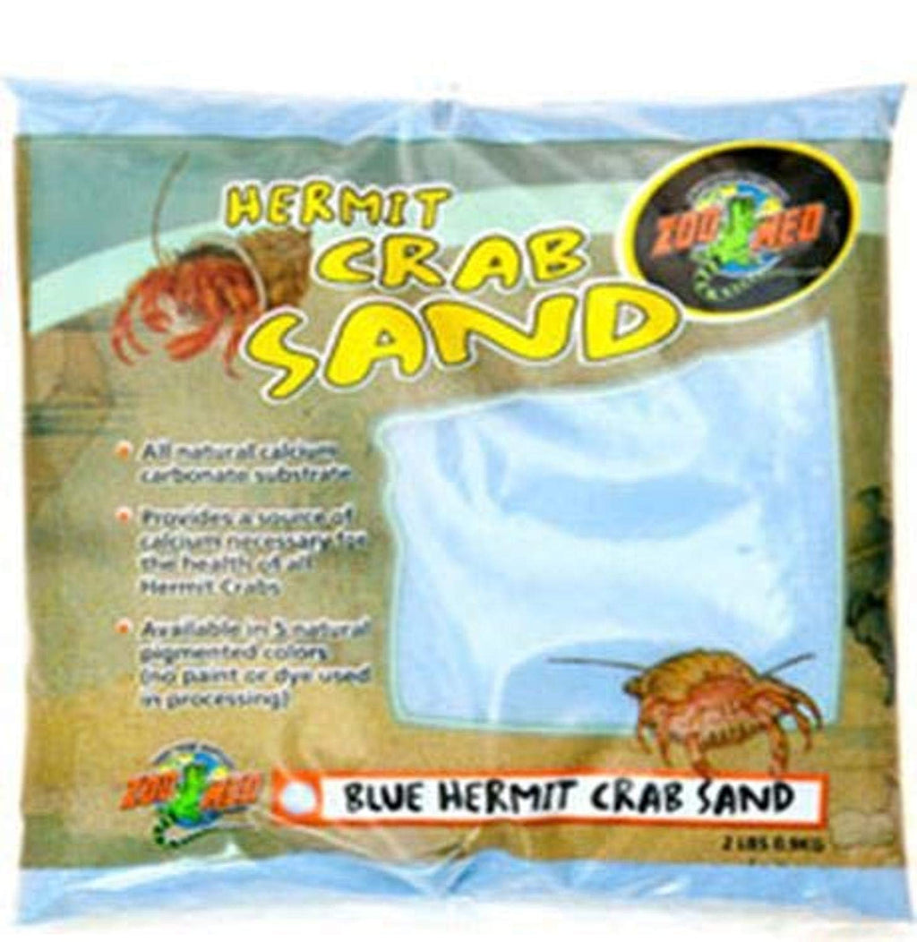 Zoo Med Hermit Crab Calcium Sand Substrate, 2 Pounds Blue - PawsPlanet Australia