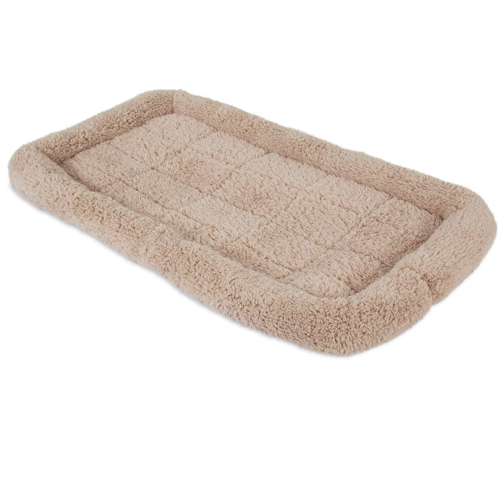 [Australia] - SnooZZy Bolster Crate Mat, Tan, for 30-32" Crates 