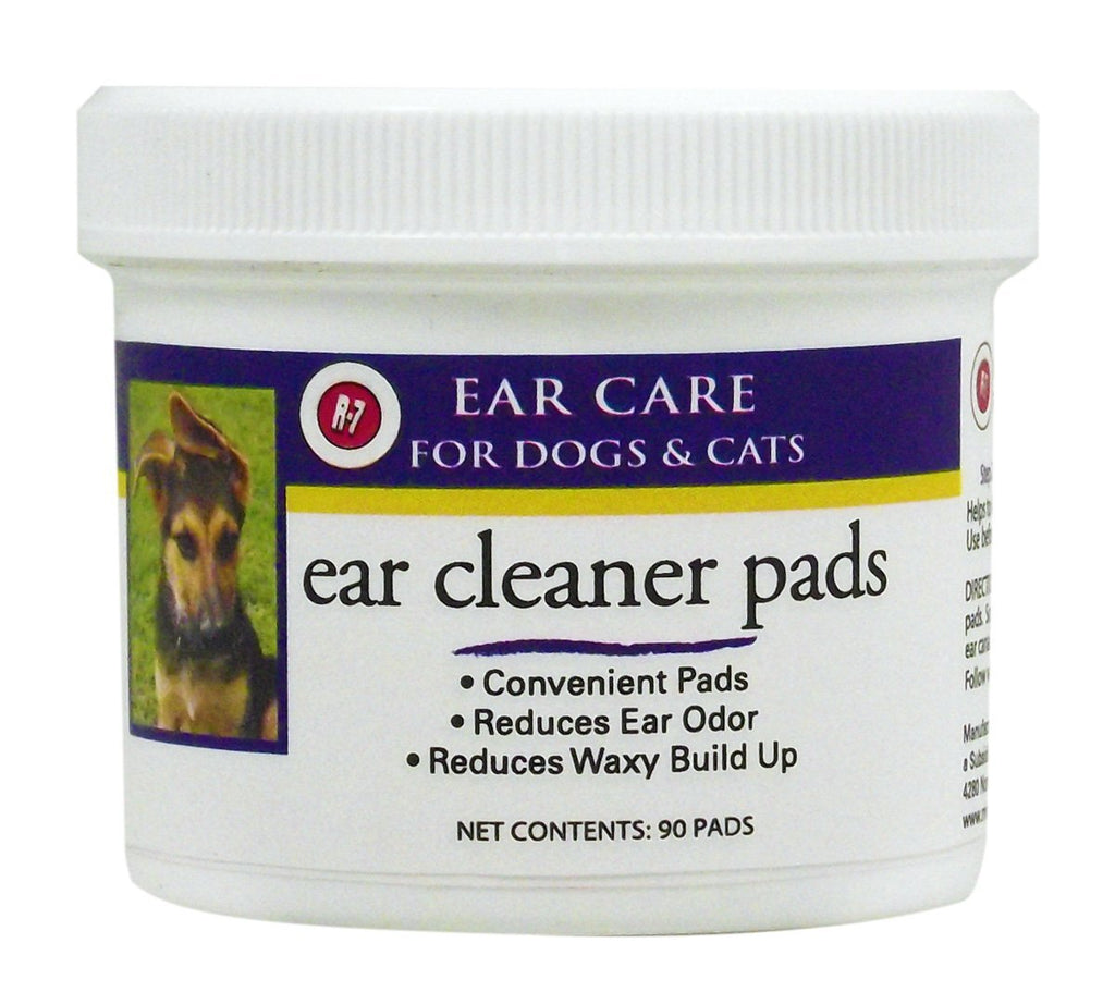 Miracle Care R-7 Ear Cleaner Pads, 90 Count - PawsPlanet Australia