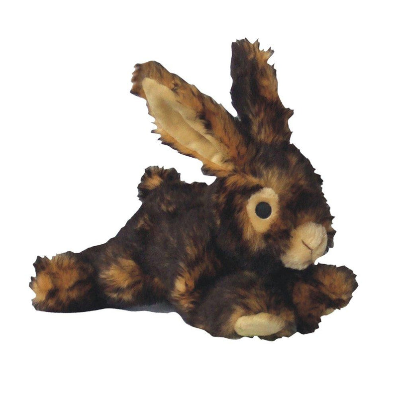 [Australia] - Pet Lou 00839 Medium Plush Dog Chew Toy, 8-Inch Rabbit 