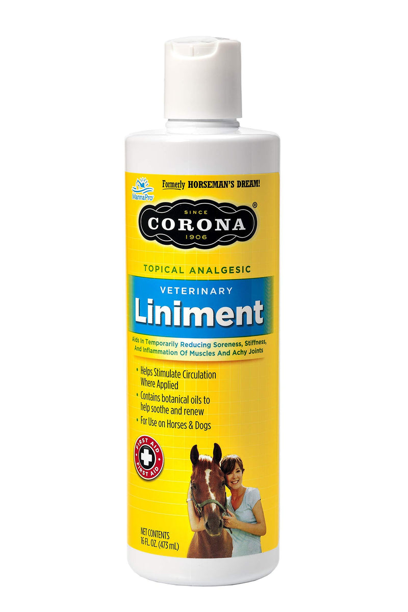 Corona Muscle Repairing liniment for Horses, 453ml, 1000193 - PawsPlanet Australia