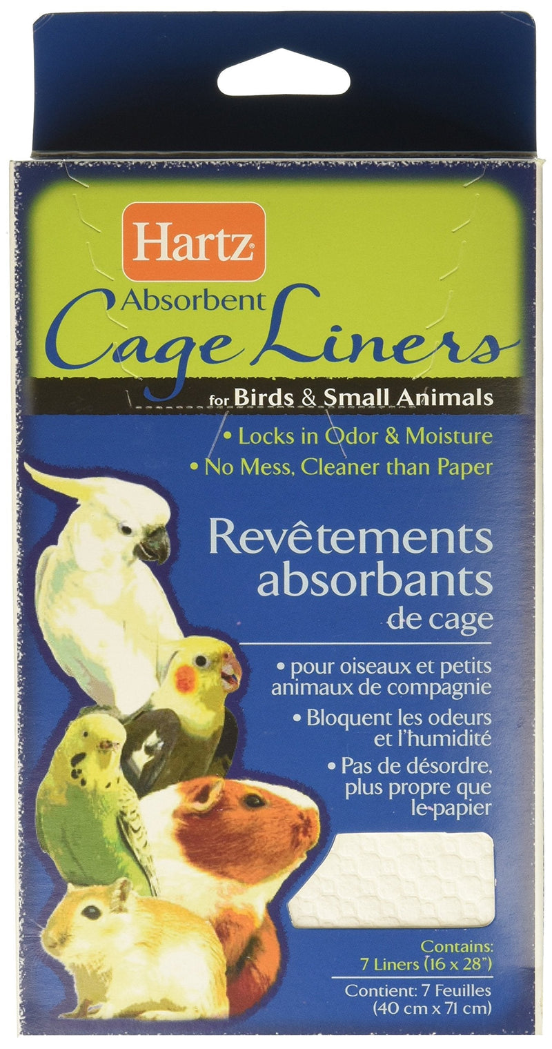 Hartz Absorbent Cage Liners for Birds & Small Animals - PawsPlanet Australia