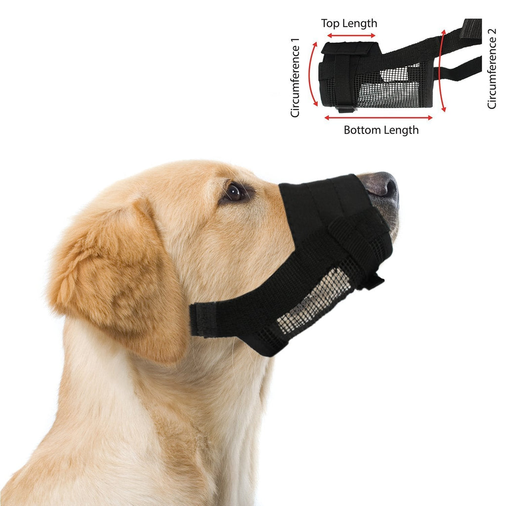 [Australia] - Adjustable Dog Grooming Muzzle - X-Small, Small, Medium, Large, or X-Large 