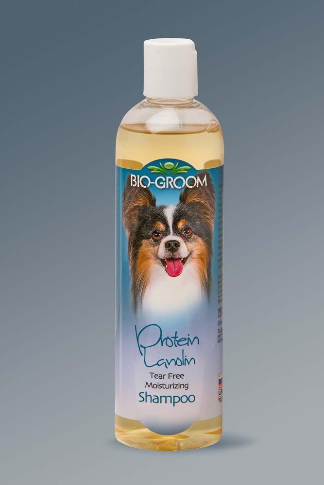 [Australia] - BIO-GROOM Protein Lanolin Tearless Dog Shampoo 5:1 Concentrate (12 oz.) 