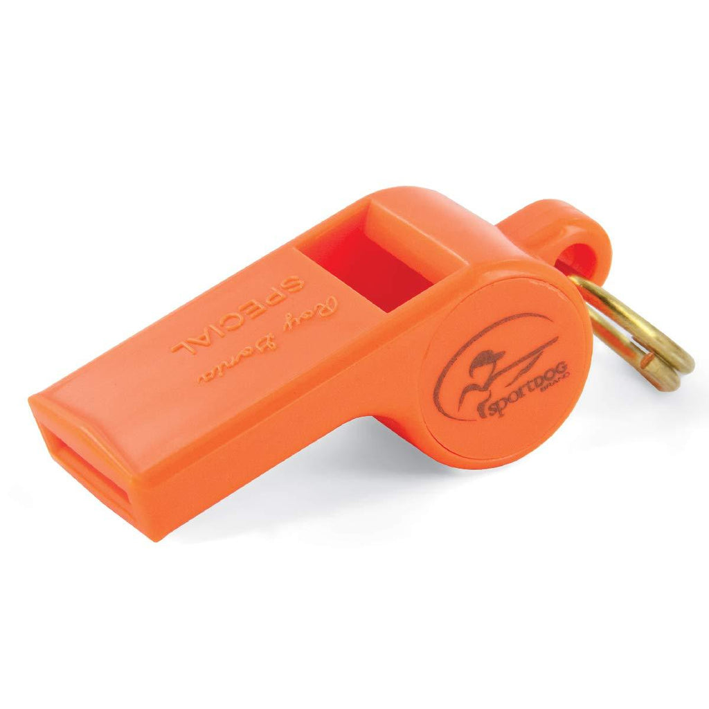 [Australia] - SportDOG Brand Roy Gonia Whistle- Hunting Dog Training Whistle with Easy-to-Blow Design- For Training or Field Use Orange with Pea 