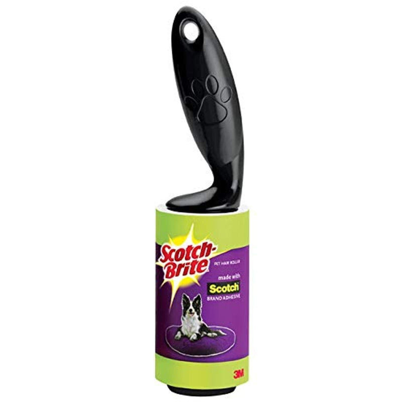 [Australia] - Scotch-Brite Pet Hair & Lint Roller, Works Great on Dog, cat, and Other Animal Hair, Sticky, 70 Sheets 